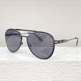 Pure Titanium Luxury Sunglasses 54Z Square Silver Eyeglasses Men Fashion Optical Uv400 Original Quality Eyewear with case