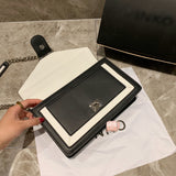 M-Handbag P.i.n.k.o 27-17cm Chain Shoulder Swallows Bag Messager Genuine Leather Cross-body Handbags