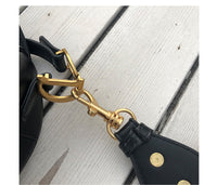 L-package Saddle Shoulder Bag for Women Fashion Small Top Handle Handbag Crossbody Handbag Purse