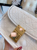 M-Handbag Dior 24cm Purses and Handbags for Women Tote Shoulder Crossbody Bags with Long Strap Detachable