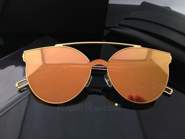S-sunglasses New Gentle Monster V brand Trickofthelight Men's and Women's Sunglasses Classic Oversized Aviator sunglasses