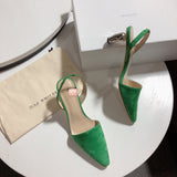 S-shoe R.E.J.I.N.A P.Y.O Women Casual Cusp Toe High Heeled Pumps Ankle Strap Shoes