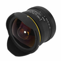 E-Electronic KamLan 8MM F3.0 Wide-angle fixed focus APS-C frame mirrorless lens Manual Wide Angle Fisheye Lens for Sony Canan Fuji DSLR Camera DSLR Camera Fisheye Lens Wide Angle Fisheye Lens