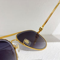 S-sunglasses Louis Vuitton High Qulity women's Round Metal Sunglasses Shades For Z1618E Female Ladies Brown Eyewear Women's Polarized Square Sunglasses Oversized Black Shades Flat Lens Male Female Fashion Driving Glasses