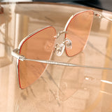 S-sunglasses 2021 Monster Glasses For Reme With White Round Case Women Square Metal Sunglasses Men Retro Small Square Sun Glasses Female Glasses Frame Shades Eyeglass