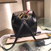 H-bag Fendi BACKPACK Red leather backpack Length:22 Height:26 Depth:15