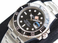 W-watch R.o.l.e.x Submariner Date Oyster 40 mm Oystersteel Mens Watches Automatic Date Stainless Steel Waterproof Mechanical Watch Gents Casual Business