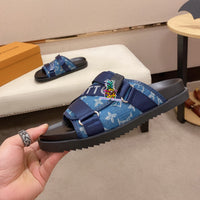 S-shoe Louis Vuitton Women Sandals Summer New Thick Heel Platform Sole Shoes Female Summer Flat Casual Shoes Fashion Sports Beach Women's Slippers Heels Women Platform Sandals Female Thick Bottom Shoes Wedge with Open Toe