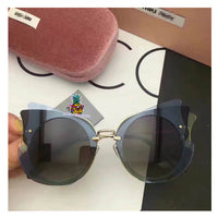 S-sunglasses MIU MIU Frameless Overlapping piece Gradient Fashion sunglasses for SMU02S