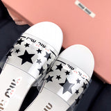 S-shoe MIU MIU Women Men Bath Shower Slippers Shower Sandals Patterned Non Slip Beach Sandal