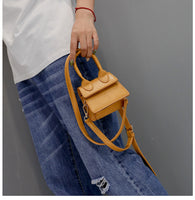 L-package Fashion Classic Mini Crossbody Bags Top Handle Clutch Handbags Square Leather Shoulder Handbag For Women's