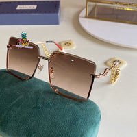 S-sunglasses gucci Mens Polarized Sunglasses Half-rim Sports Sun Glasses For GG3328 Half-Rimmed Sunglasses Matching Pendant For Women Retro Sun glasses Semi-Rimless Square Eyewear