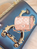 M-Handbag D.G Women Evening Envelope Handbag Party Prom Clutch Purse Shoulder Cross Body Bag 21-14cm