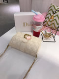 M-Handbag Dior 28-24cm Womens Business Professional Office Work Bag Lightweight Shoulder Handbag