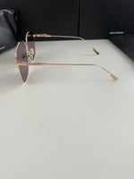 S-sunglasses Men's UV-Proof Strong Light Sunglasses For Diane Classic Silver Square Frame 99.9% UV Protected Brown Lenses for Driving Eye Glasses Reflective Lenses Big Face
