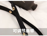 L-package 22-17-8cm Women's Leather Wristlet Mini Crossbody Bag Small Shoulder Bag Clutch Purse with Card Slots