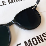 S-sunglasses 2021 Gentle New Round Frame Sunglasses For Slo With White Round Case Women Retro Glasses Female Cat Eye Women Sunglasses Female Retro Glasses