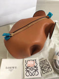 H-bag Loewe Elephant Mini Bag Women Leather Handle Handbag Purses and Handbags Girl Crossbody Bag