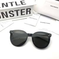 S-sunglasses Gentle Monster FLATBA Retro Mirror Designer Flat Lens Sunglasses EAST MOON