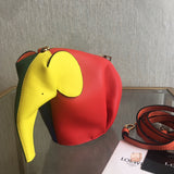 H-bag Loewe Elephant Mini Bag Women Leather Handle Handbag Purses and Handbags Girl Crossbody Bag