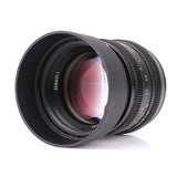 E-Electronic Kamlan lens 50mm F1.1 APS-C Large Aperture Manual Focus Lens Standard Fixed Focus APS-C Frame Mirrorless Lens Cameras lentille Camera Lens For Canon EOS-M NEX Fuji X M4/3 Cameras