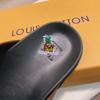 S-shoe Louis Vuitton Women Sandals Summer New Thick Heel Platform Sole Shoes Female Summer Flat Casual Shoes Fashion Sports Beach Women's Slippers Heels Women Platform Sandals Female Thick Bottom Shoes Wedge with Open Toe