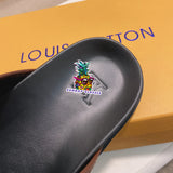 S-shoe Louis Vuitton Women Sandals Summer New Thick Heel Platform Sole Shoes Female Summer Flat Casual Shoes Fashion Sports Beach Women's Slippers Heels Women Platform Sandals Female Thick Bottom Shoes Wedge with Open Toe