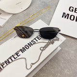 S-sunglasses Free Ship V Brand KHAN Top Quality Metal Full Frame Designer Sunglasses For Women UV400 Protecton Mirror Sunglass with black case