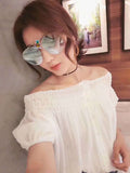 S-sunglasses Retro Classic Aviator Polarized Sunglasses Mens Womens Metal Pilot Sunglasses for YSL al193t