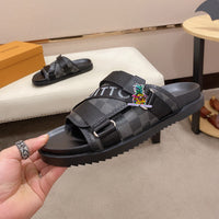 S-shoe Louis Vuitton Women Sandals Summer New Thick Heel Platform Sole Shoes Female Summer Flat Casual Shoes Fashion Sports Beach Women's Slippers Heels Women Platform Sandals Female Thick Bottom Shoes Wedge with Open Toe
