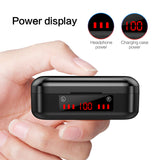 E-electronic V7 TWS Bluetooth 5.0 Headphones Earphone Wireless Headset With LED Digital Display Hot Discounted Sale Earbuds Wireless Bluetooth Earphones With Digital Display Battery Smart Charging Cabin Case