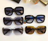 S-sunglasses Mens Sunglasses Mirrored Retro Large Oversized Square Designer Eyewear for T.O.M F.O.R.D TF0580