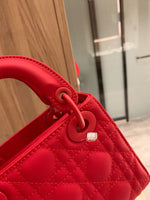 M-Handbag Dior 18cm Purses and Handbags for Women Top Handle Satchel Shoulder Bags for Ladies
