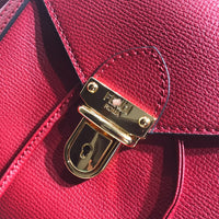 H-bag Fendi BACKPACK Red leather backpack Length:22 Height:26 Depth:15