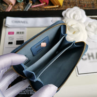 A-accessories NO.69271 7.5-11.5-2.5cm Small Wallet for Women PU Leather Leaf Pendant Card Holder Organizer Zipper Coin Purse