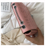 L-package Women's Genuine Leather Quilted Chain Bag Shoulder Handbags Purse flap bag Calfskin Eyele Tweed Silver Tone Metal