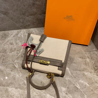 M-Handbag Hermès 28-23cm Womens Soft Leather Purses and Handbags Crossbody Bags Multifunctional Shoulder Bag Satchels for Women