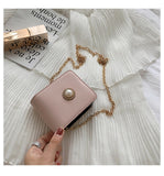 L-package Leather Makeup Lipstick Case with Mirror for Purse Cosmetic Pouch Travel Makeup Bag Holder Fits of Lipstick Travel Purse Storage with Chain