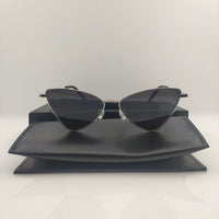 Sale Alloy Triangle Black Sunglasses Square PROTECT For Women Party Girl Brand Designer Female Fashion For Sun Glasses UV400