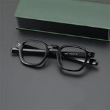 TS8012 retro myopia frame, handmade board glasses frame for men and women  myopia  prescription round Computer glasses