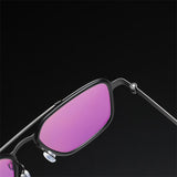 Men Glasses 9743 Denmark Titanium No Screw Korea Glasses Frames Optical Ultra-light Business Square Women lens Frame