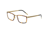 Men's Glasses 9711 Denmark Titanium No Screw Korea Glasses Frames Optical Ultra-light Business Square Glasses Frame