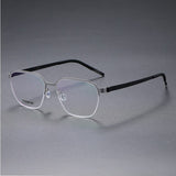 Prescription Glasses 7423 Denmark Titanium No Screw Korea Glasses Frames Optical Ultra-light Business Square Titanium Frames