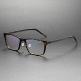 Glasses Frame For Men Denmark Titanium No Screw 1819 Glasses Frames Optical Ultra-light Business Square Prescription Diopter