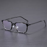Titanium Glasses Frame Men 1231 Denmark Titanium No Screw Korea Glasses Frames Optical Ultra-light Business Men's Reading Glasse