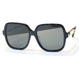 Square Sunglasses Female 2023 Popular Oversized Frame Gradient Retro Sun Glasses Female Fashion Sexy  Eyeglasses