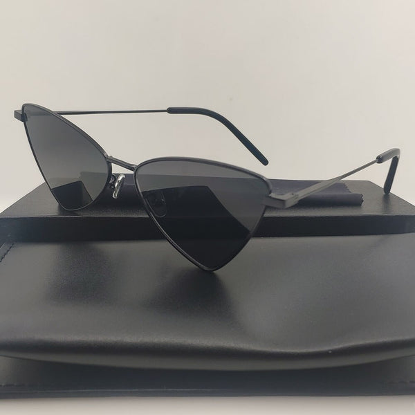 Sale Alloy Triangle Black Sunglasses Square PROTECT For Women Party Girl Brand Designer Female Fashion For Sun Glasses UV400