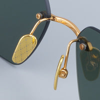 THE MENTALST I Germany Luxury Pure Titanium Polygon Round Sunglasses Men Business Original Quality Designer Eyeglasses With Case