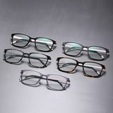 Titanium Glasses Frame Men 1231 Denmark Titanium No Screw Korea Glasses Frames Optical Ultra-light Business Men's Reading Glasse