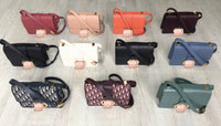 C-Collection Retro Vintage PU Leather Women Shoulder Purse Handbag Crossbody Bag Satchel